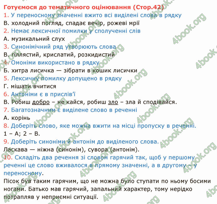 ГДЗ Українська мова 5 клас Заболотний 2022