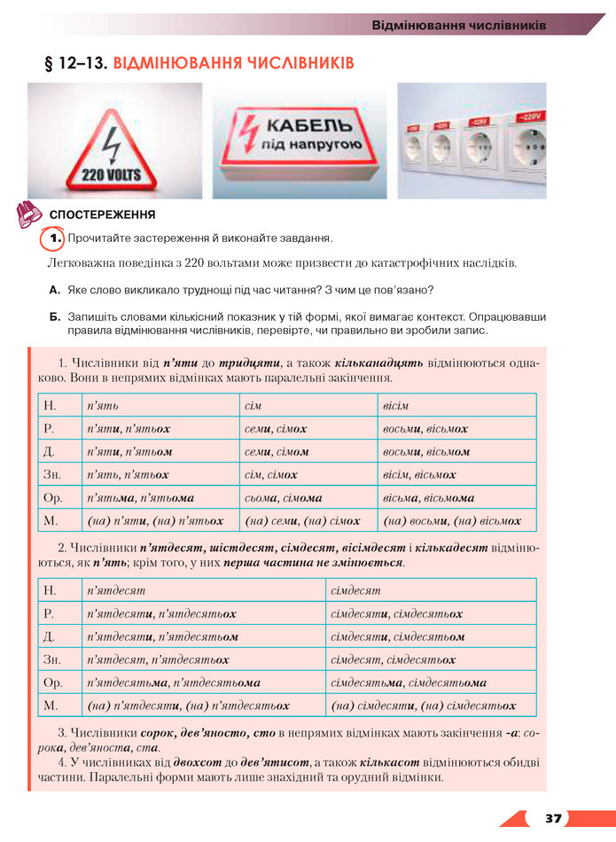 Українська мова 11 клас Авраменко 2019