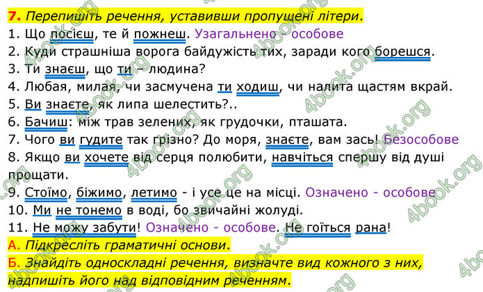 ГДЗ Українська мова 11 клас Авраменко