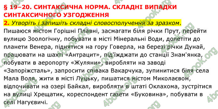 ГДЗ Українська мова 11 клас Авраменко