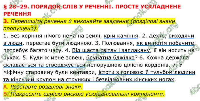 ГДЗ Українська мова 11 клас Авраменко