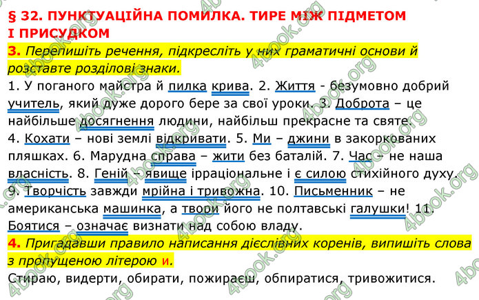 ГДЗ Українська мова 11 клас Авраменко