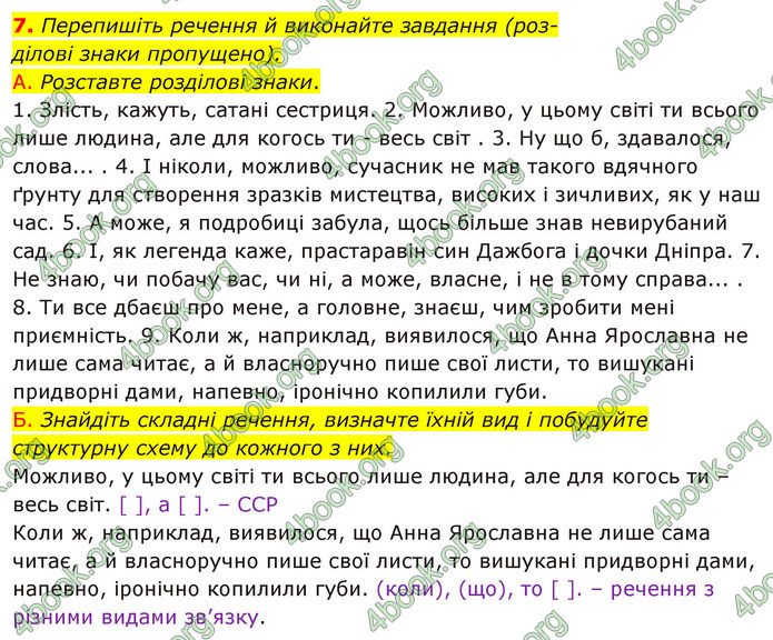 ГДЗ Українська мова 11 клас Авраменко