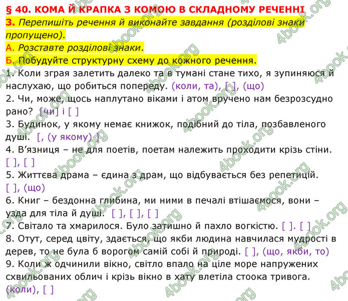 ГДЗ Українська мова 11 клас Авраменко