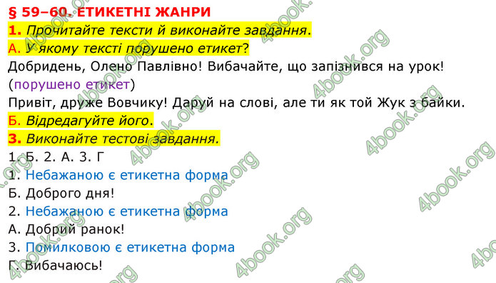 ГДЗ Українська мова 11 клас Авраменко