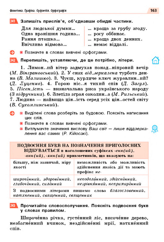 Українська мова 5 клас Глазова 2022