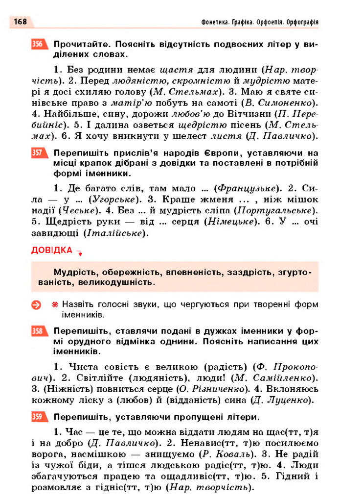 Українська мова 5 клас Глазова 2022