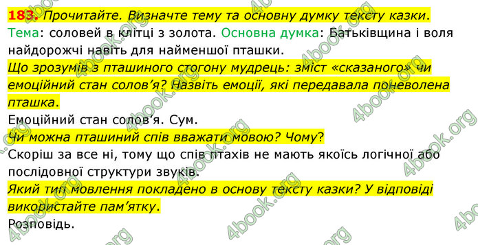 ГДЗ Українська мова 5 клас Глазова 2022