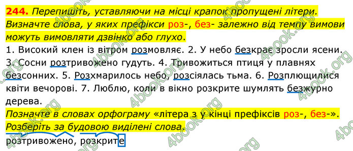 ГДЗ Українська мова 5 клас Глазова 2022