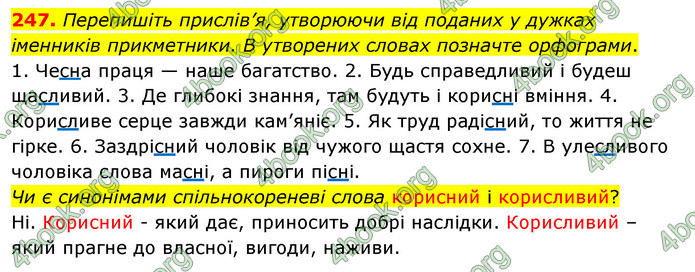 ГДЗ Українська мова 5 клас Глазова 2022