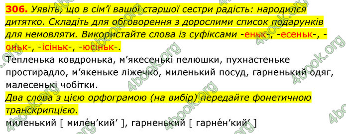 ГДЗ Українська мова 5 клас Глазова 2022