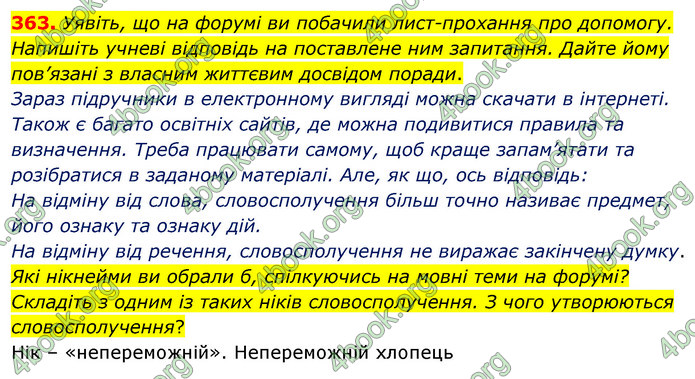 ГДЗ Українська мова 5 клас Глазова 2022