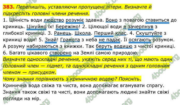 ГДЗ Українська мова 5 клас Глазова 2022