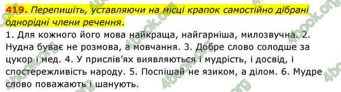 ГДЗ Українська мова 5 клас Глазова 2022