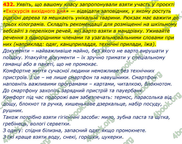 ГДЗ Українська мова 5 клас Глазова 2022