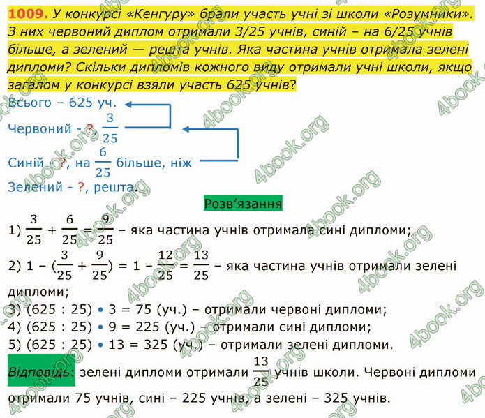 ГДЗ Математика 5 клас Тарасенкова 2022