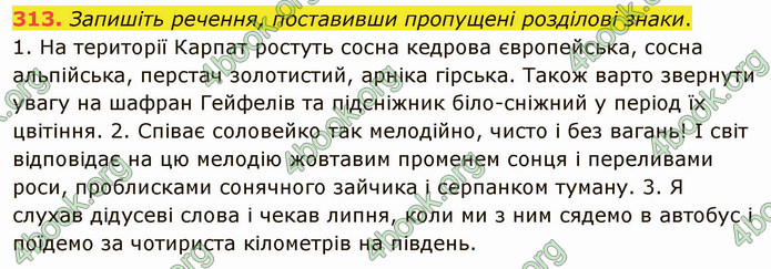 ГДЗ Українська мова 5 клас Голуб 2022