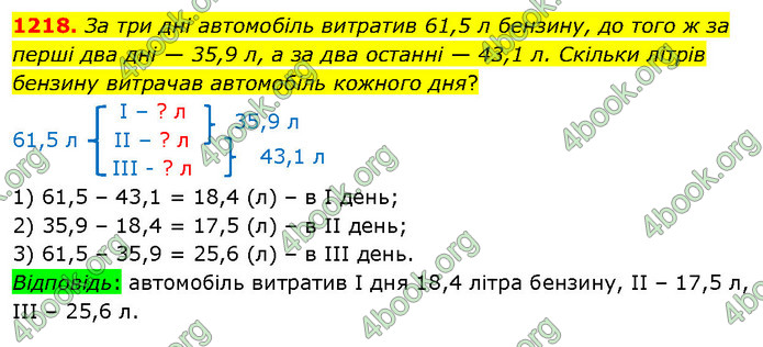 ГДЗ Математика 5 клас Кравчук