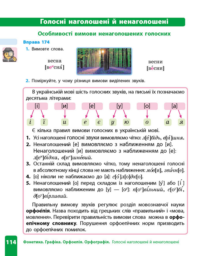 Українська мова 5 клас Літвінова