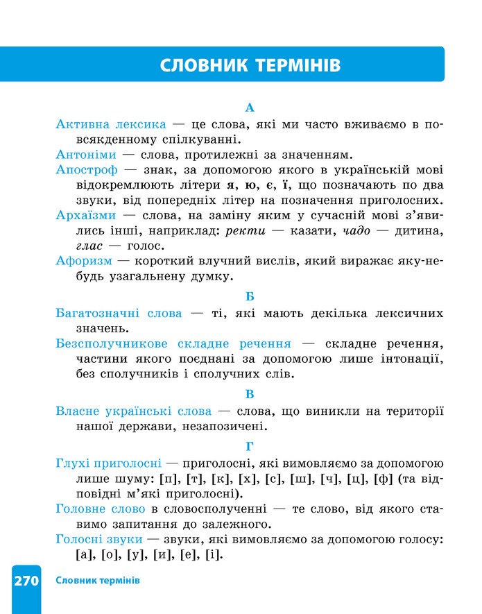 Українська мова 5 клас Літвінова