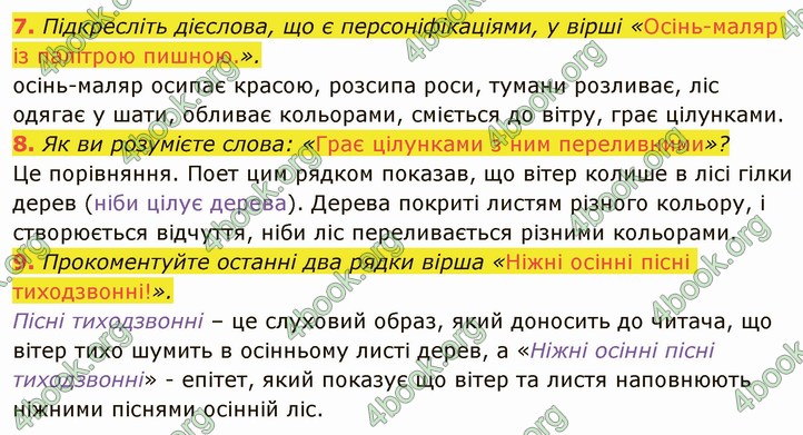 ГДЗ Українська література 5 клас Авраменко 2022