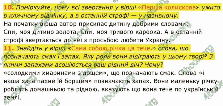 ГДЗ Українська література 5 клас Авраменко 2022