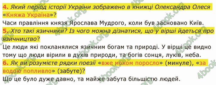 ГДЗ Українська література 5 клас Авраменко 2022