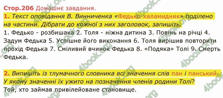 ГДЗ Українська література 5 клас Авраменко 2022