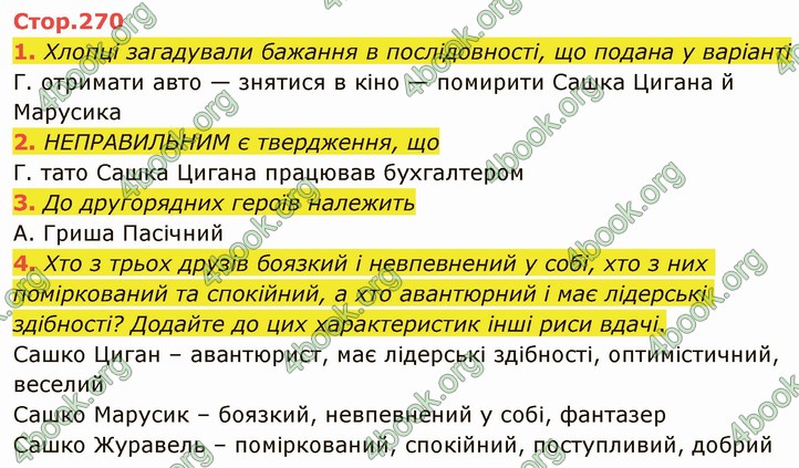 ГДЗ Українська література 5 клас Авраменко 2022