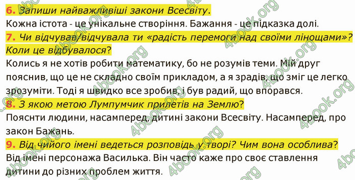 ГДЗ Українська література 5 клас Коваленко 2022