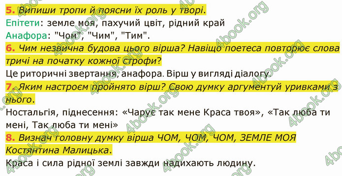 ГДЗ Українська література 5 клас Коваленко 2022