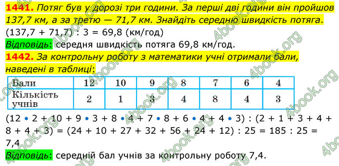 ГДЗ Математика 5 клас Кравчук