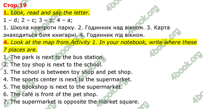 ГДЗ Англійська мова 4 клас Пухта