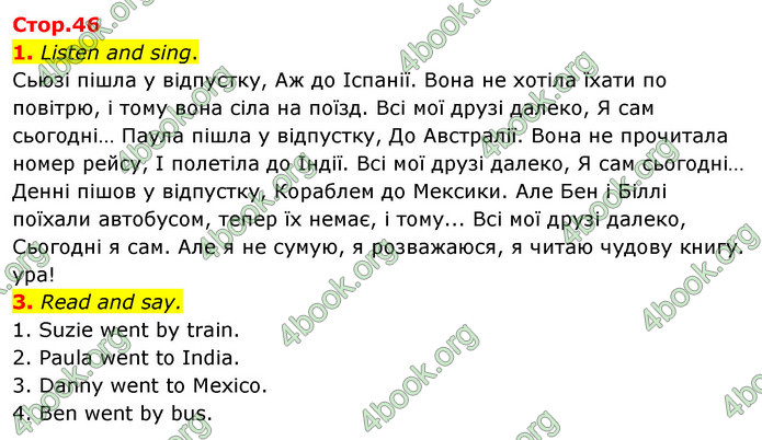 ГДЗ Англійська мова 4 клас Пухта