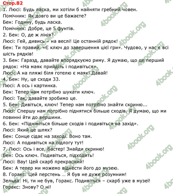 ГДЗ Англійська мова 4 клас Пухта