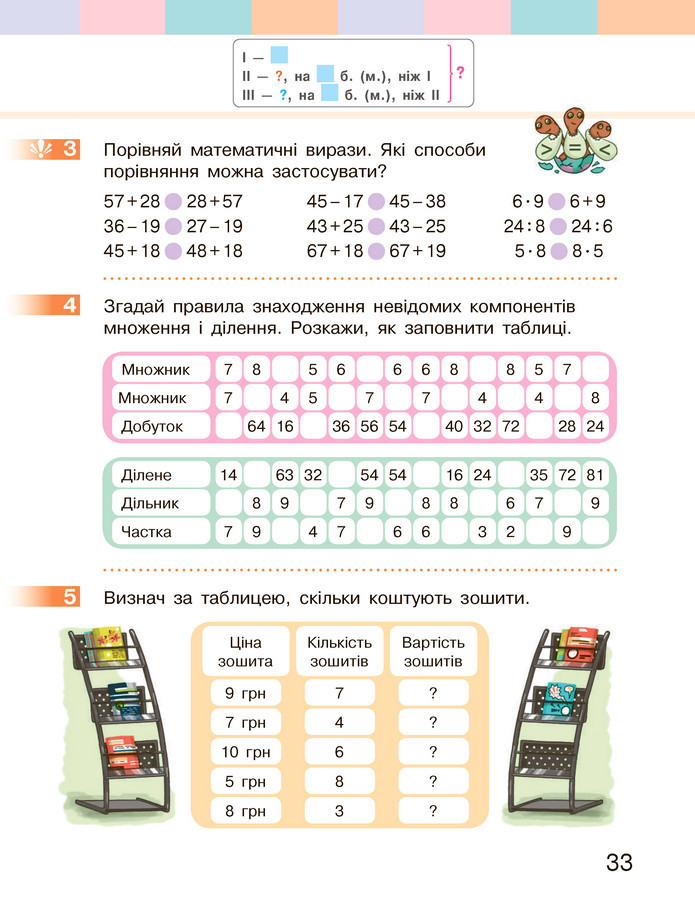 Математика 3 клас Скворцова (1 частина)