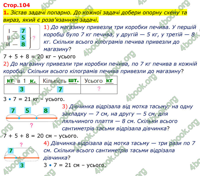 ГДЗ Математика 3 клас Скворцова