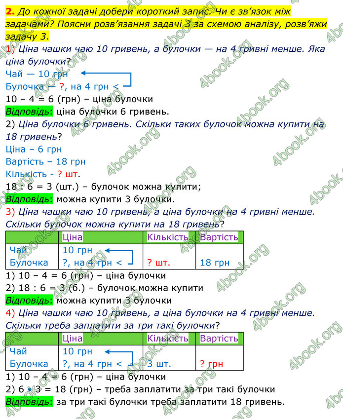 ГДЗ Математика 3 клас Скворцова