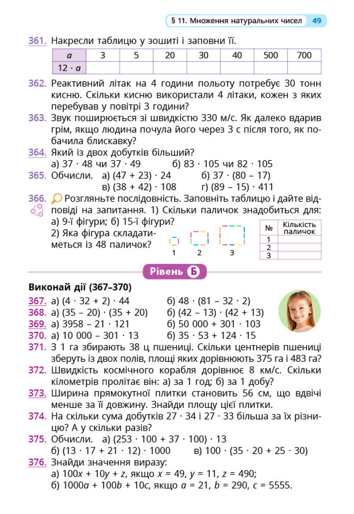 Математика 5 клас Бевз