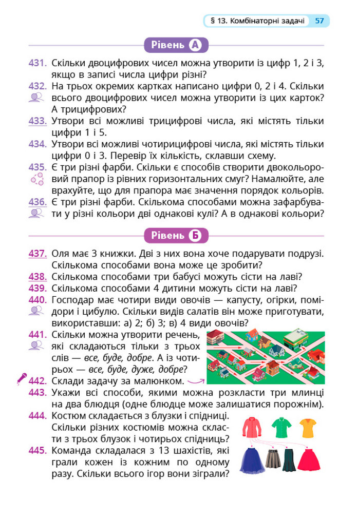 Математика 5 клас Бевз