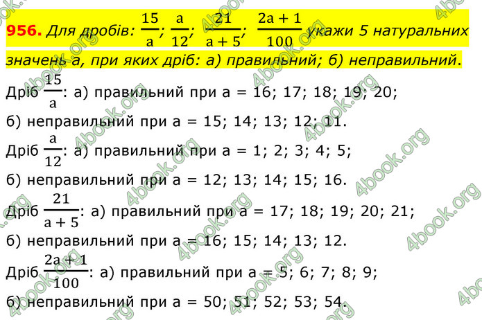 ГДЗ Математика 5 клас Бевз