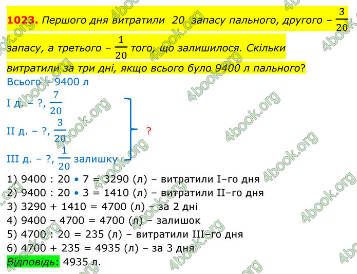 ГДЗ Математика 5 клас Бевз