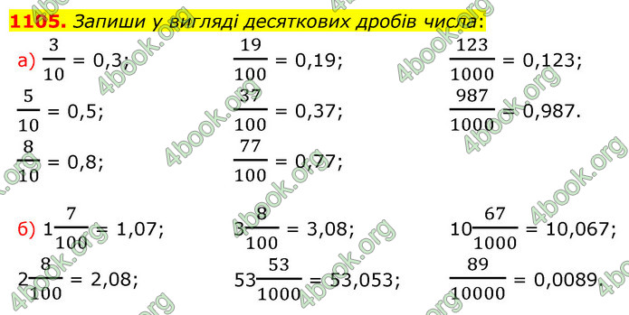 ГДЗ Математика 5 клас Бевз