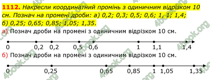 ГДЗ Математика 5 клас Бевз