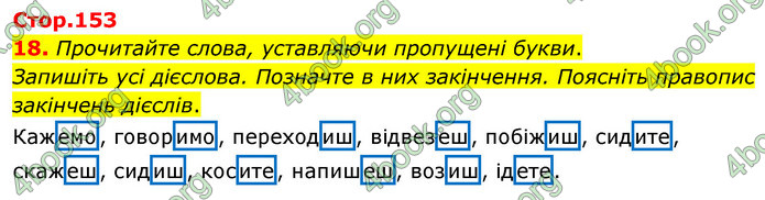 ГДЗ Українська мова 4 клас Вашуленко 2021 (1 частина)