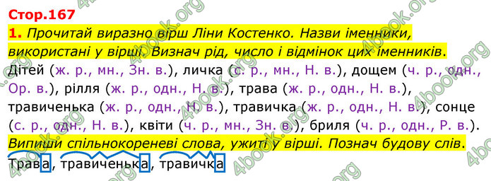 ГДЗ Українська мова 4 клас Вашуленко 2021 (1 частина)