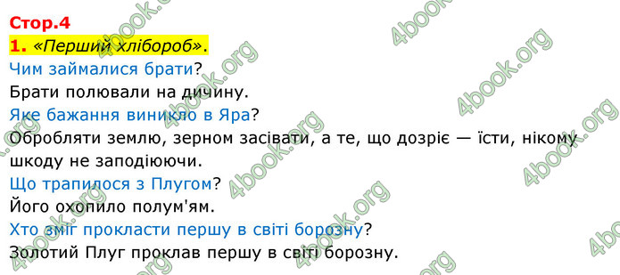 ГДЗ Українська мова 4 клас Чабайовська 1 частина