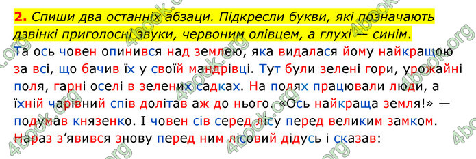 ГДЗ Українська мова 4 клас Чабайовська 1 частина