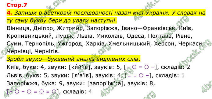 ГДЗ Українська мова 4 клас Чабайовська 1 частина