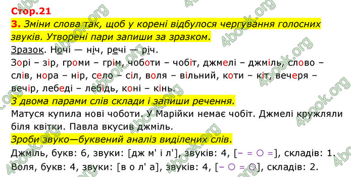 ГДЗ Українська мова 4 клас Чабайовська 1 частина